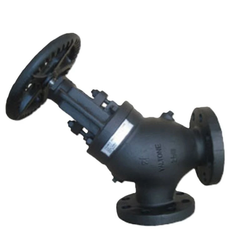 Angle Type Boiler Stop Check Valve